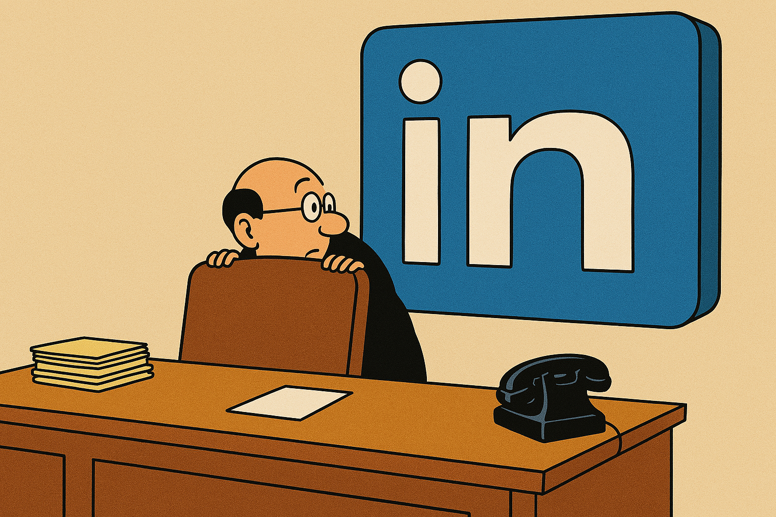Topledernes største betænkeligheder ved LinkedIn!