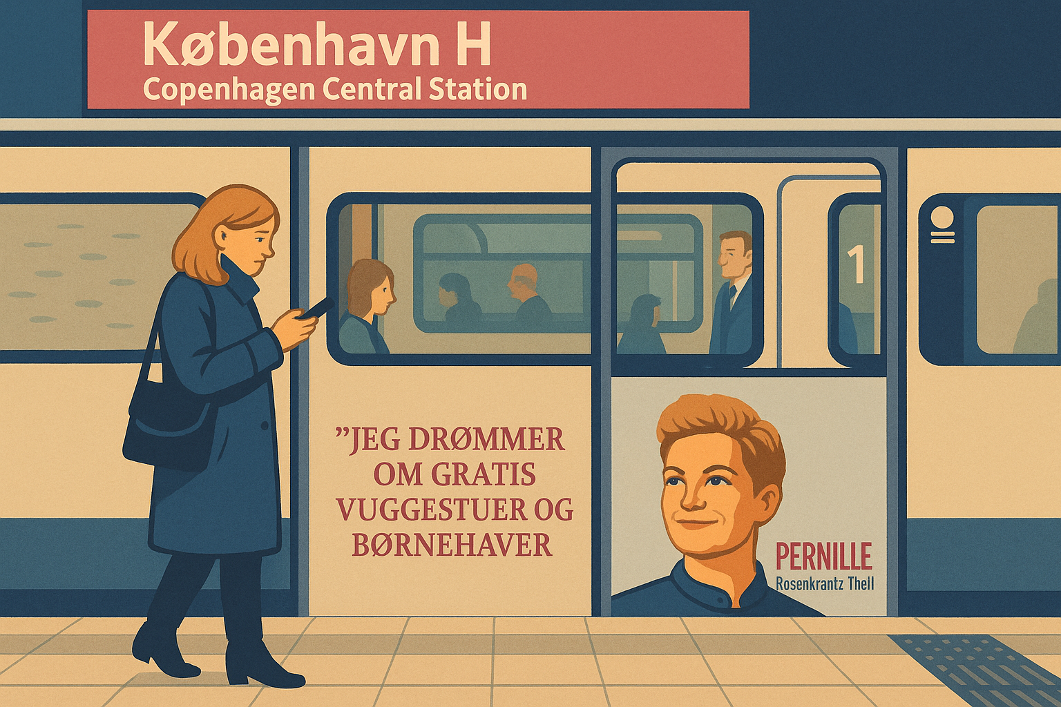 Metafiktiv gift : Hvorfor er Pernilles kampagen fuckedup : Mamdani Mani:  Novos New Normal