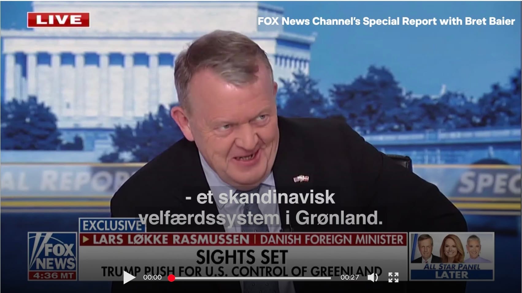 Løkke mania: The Fox on Fox News