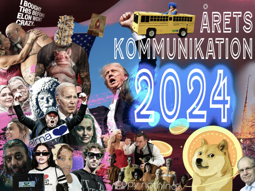 Årets Kommunikation 2024: Hawk Tuah hvor det gik i den kommunikerende copy nothing klovnebus indlægsbillede