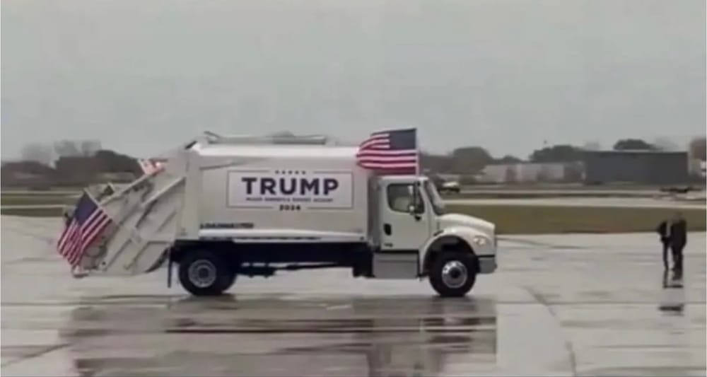 Trump er in the zone med sin flooding the zone strategi indlægsbillede