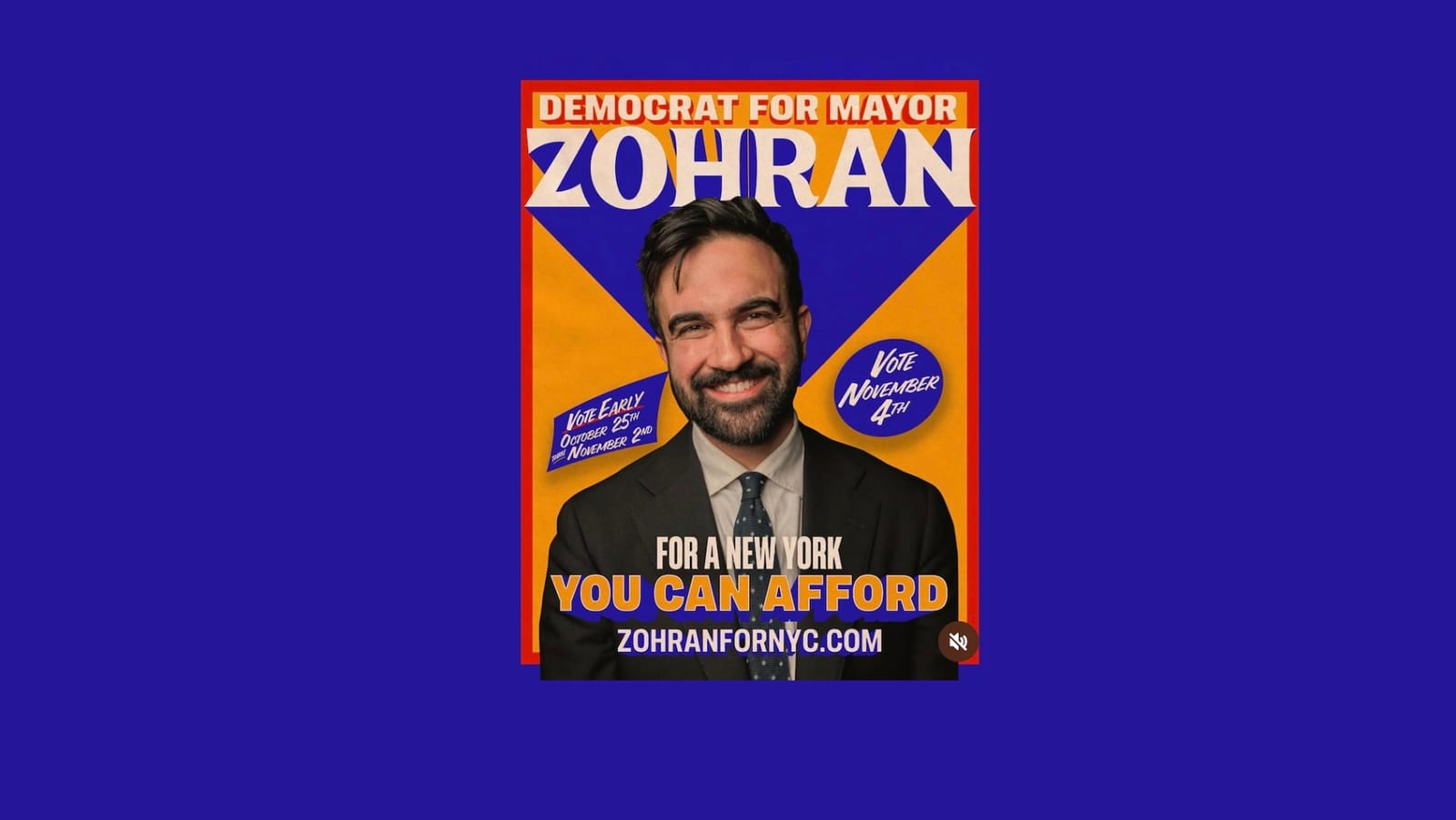 Når venstreorienterede værdier kommunikeres med strategisk spitzenklasse: K-lektionerne fra Zohran Mamdanis valgsejr indlægsbillede