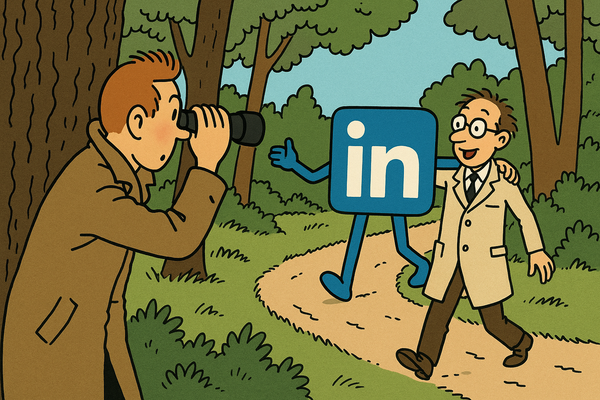 Lur lige LinkedIn lige her og nu lige sådan her indlægsbillede