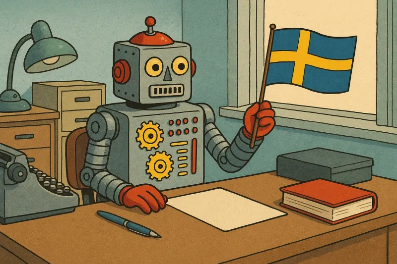 Øv svenskerne var først igen: AI-sparringspartner til kommunikationsfolk udviklet indlægsbillede